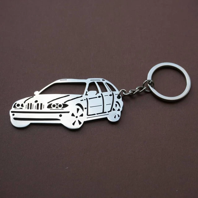 BMW 318 E46 Universal Keychain Metal Key Ring Stainles Accessory Gift Car tuning
