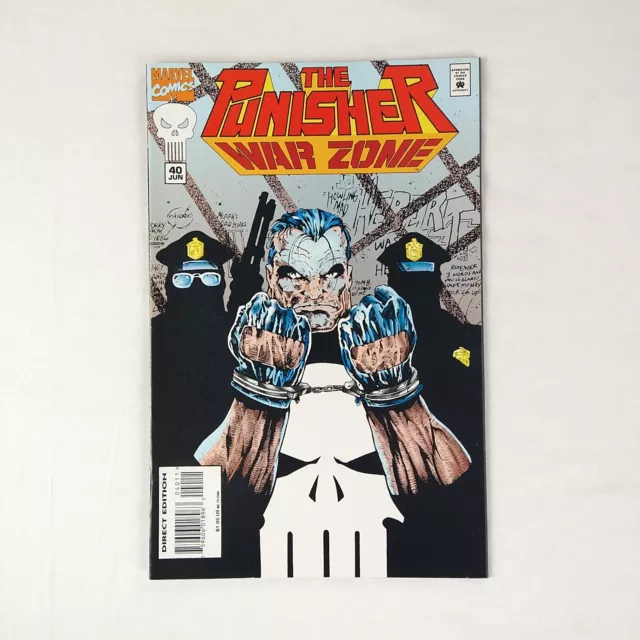 The Punisher War Zone #40 VF+ (1995 Marvel Comics)