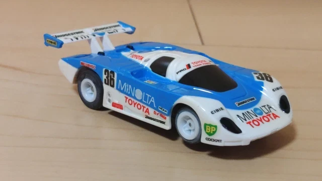 TOMY AFX TOYOTA TOM'S 88C-V MINOLTA #36 HO Scale Racing Slot Car