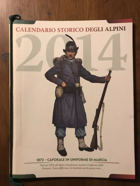 Calendario Storico Degli Alpini 2014