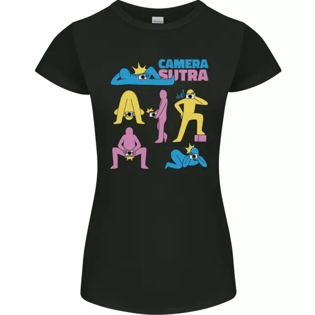 Camera Sutra Photography Photographer Funny Womens Petite Cut T-Shirt