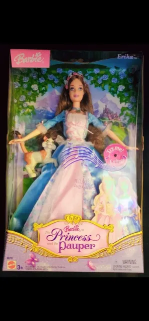 Barbie Princess & the Pauper Erika Singing Doll  Good Condition