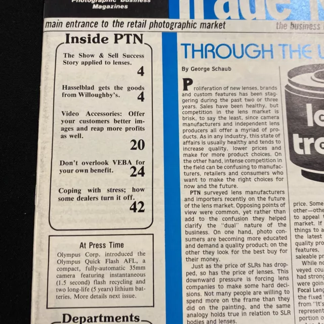 PTN Magazine Sept 1983 Through the Looking Glass: Lens Trends 2