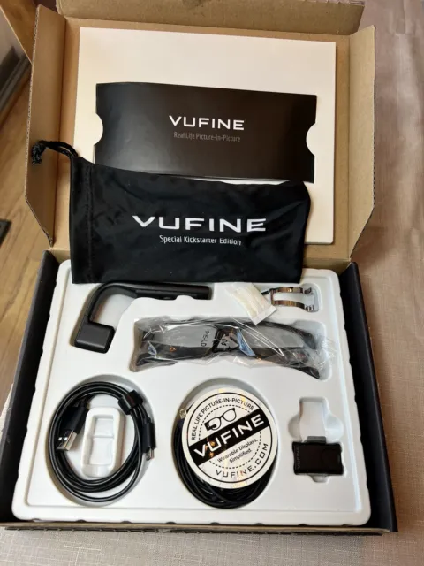 Vufine+ VUF-110 Wearable Display in Box - Kickstarter Edition