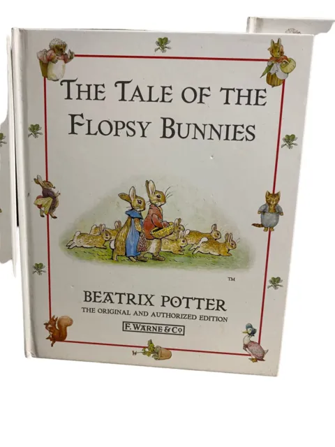 BEATRIX POTTER  Collection The Tales Of Peter Rabbit Flopsy Bunnies Tom Kitten.. 3