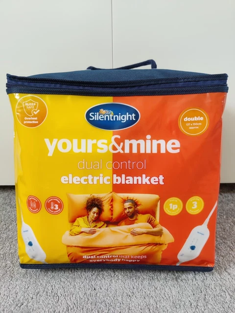 SILENTNIGHT DOUBLE ELECTRIC Under Blanket Model TT-CC £7.30 - PicClick UK