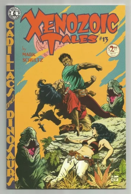 Xenozoic Tales #13 ~ Nm- 1994 Kitchen Sink Press Comic ~ Mark Schultz Art