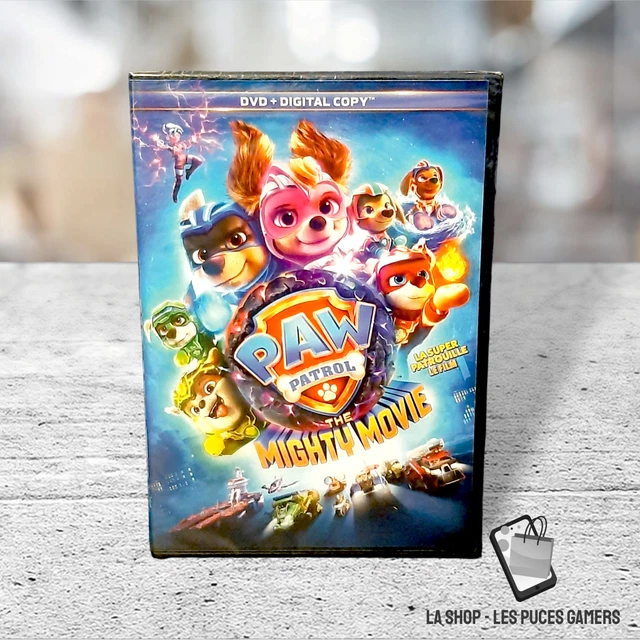 PAW PATROL The Mighty Movie (DVD, 2023) NEW ** LOOSE DISC IN CASE EUR