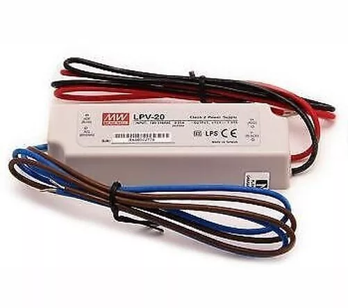 Mean Well LPV-20-5 20W 5V 3A LED Power Supply IP67