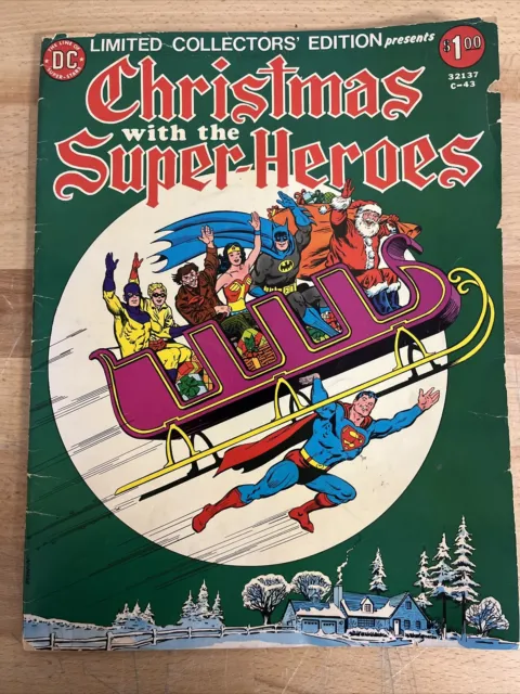 DC Comics “Christmas with the Super-Heroes” - 1976 -Comic Book Limited Edition