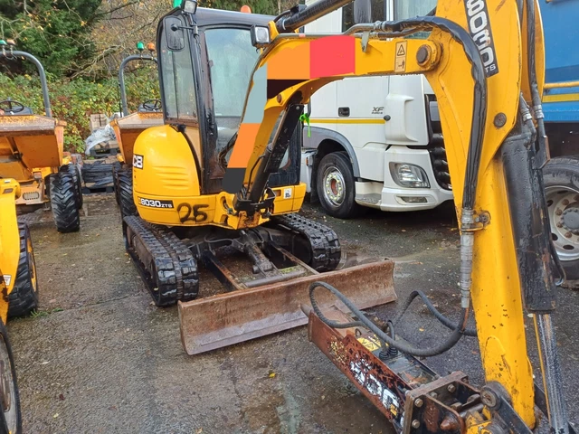 2016 JCB 8030 ZTS 3ton compact excavator