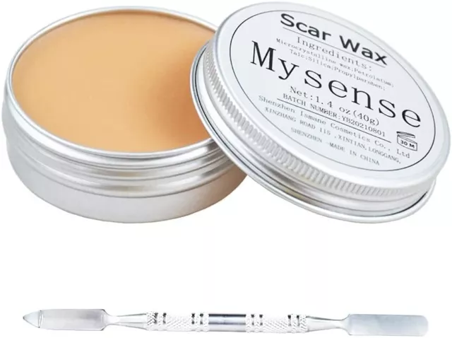 Mysense Scar Wax Kit SFX Make Up Special Effects Fake Molding Wound Skin Wax Set