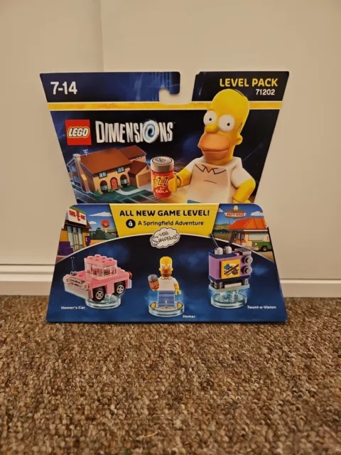 Lego Dimensions 71202 The Simpsons Level Pack Homer’s Car Taunt-O-Vision *New*