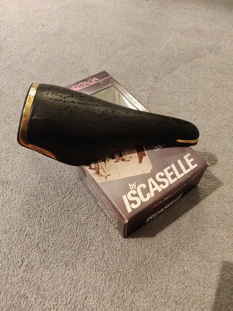 ISCASELLE GIRO D'ITALIA SADDLE イスカセラ サドル 美品 Cinelli