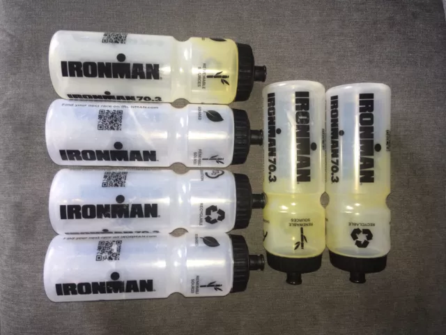 Ironman Drinks bottles x 5. 800ml. Like SIS. Cycling Sports Triathlon Bike