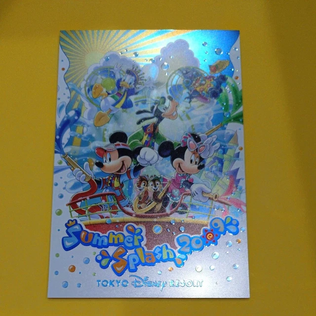 その他 Tokyo Disney Resort Summer Splash 2009 TARJETA POSTAL TOKYO Disney Resort Summer Splash 2009 MicKey