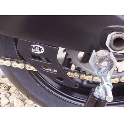 R&G Toe Chain Guards Aluminium (Black Finish) Yamaha XJR1200 1995 - 1999