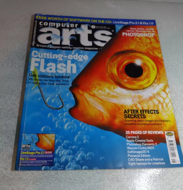 Computer Arts Magazin Ausgabe 73 August 2002 - keine CD