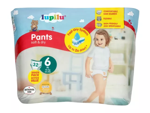 Lupilu Size 4 Extra Baby Pants 40 PACK