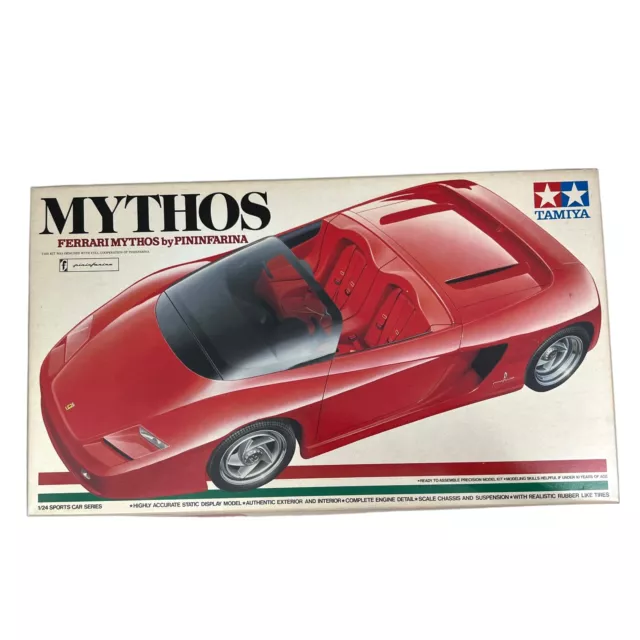 Tamiya Ferrari Mythos by Pininfarina 1/24 Scale Model Kit 24104