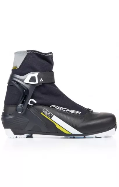 FISCHER XC Control Black Cross Country Ski Boots-S20518 Men’s EU 42-US 9 :DEFECT