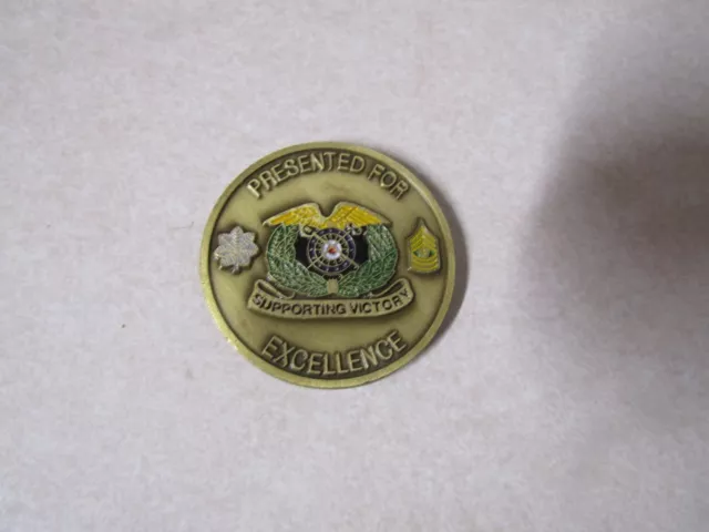 Challenge Coin 266Th Quartermaster Battalion Fort Lee Virginia The Provider