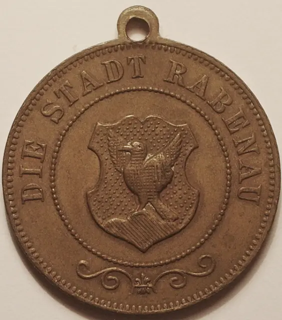 Médaille Allemagne, Apollo Rabenau goldenes jubilaum 12 aug 1895 !!