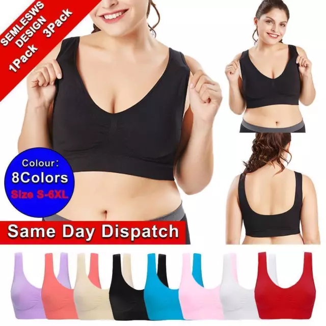 Sports Bra Lift Up Bra Women Back Bra Breathable Underwear Shockproof Sports  Support Fitness Vest Bras (Color : 3, Size : 3X-Large) : :  Clothing, Shoes & Accessories
