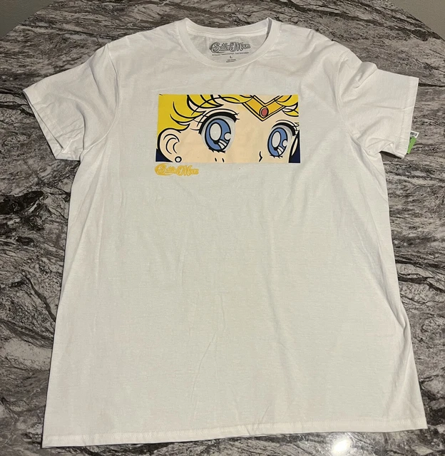 ANIME GIRL MENS White T-shirt Medium $13.98 - PicClick
