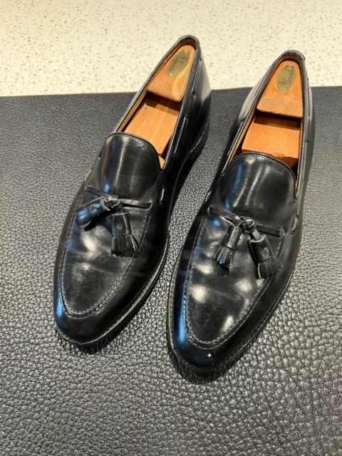 Allen Edmonds Grayson Tassel Loafer Size 12D (SKU 8217) Black Men’s Dress Shoes