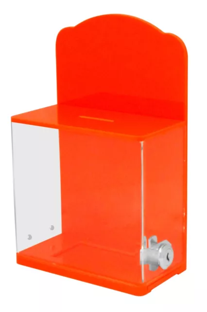 Acrylic Donation Box Suggestion Box Collection Box with lock AC-04