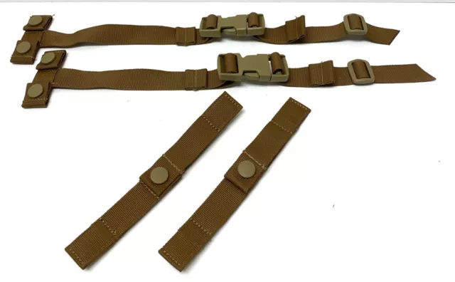 USMC Eagle Industries Assault Pack Scalable Plate Carrier SPC Strap Kit - Coyote