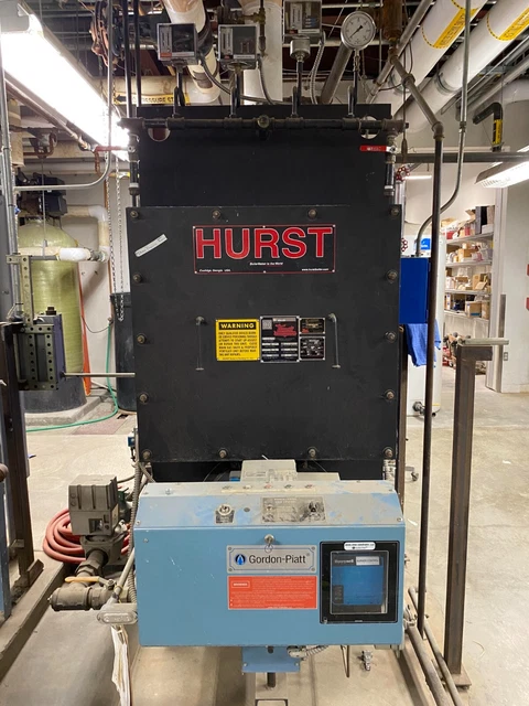 Hurst LPE-G-60-1.5 2008 246SFSF LP Steam/HWH 15/30PSI 2070 Lbs./Hr. N/G Boiler Hurst LPE-G-60-1.5 2008 246SFSF LP Steam/HWH 15/30PSI 2070 Lbs./Hr. N/G Boiler
