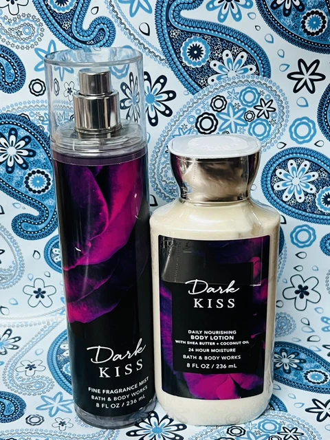 DARK KISS Bath & Body Works Body Lotion & Fine Fragrance Mist