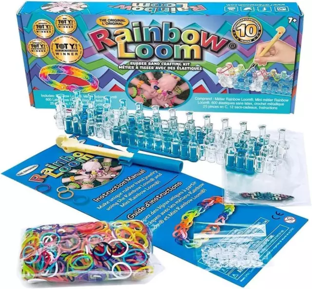 Rainbow Loom Original Pals Joyería Fabricante Manualidades Kit de Principiante