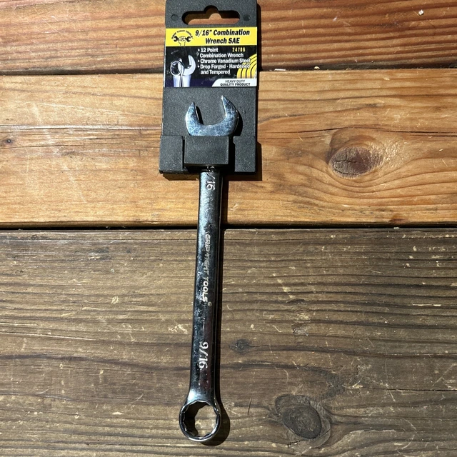 Llave de combinación de 9/16"" con agarre hecha en la India