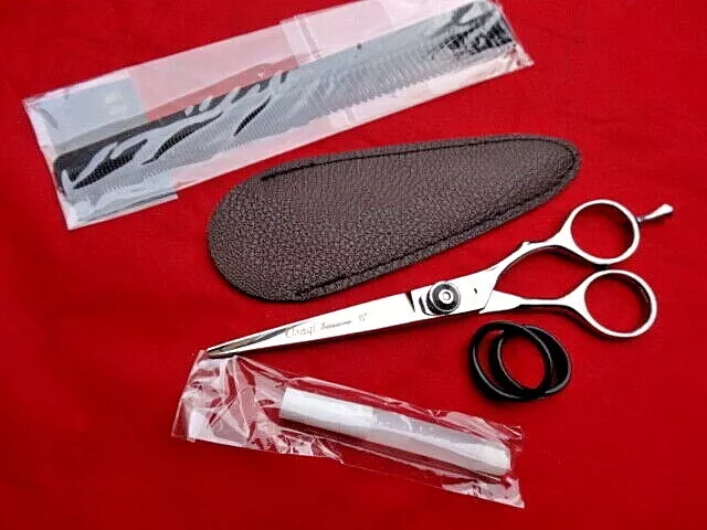 120days Warranty Osaqi 6" Hairdressing Hair Cutting Scissors/Japanese Steel/Comb