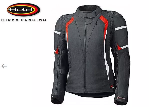 Motorradjacke Damen mit Protektoren Wasser und Winddicht Held Luca