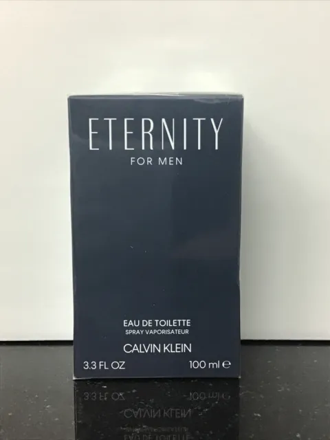 Calvin Klein Eternity For Men Eau De Toilette 3.3FLOZ/100ML *NIB & SEALED*