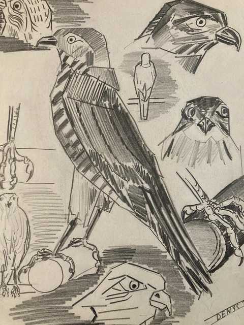 50 1/16 Tête De Méné En Plomb Non Peinte Tête De Gabarit Griffe D'aigle