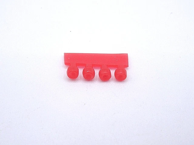Alezan Models Accessori 1/43 - Set 8 Pastiglie Fanali Rettangolari Colore Blu - Foto 6