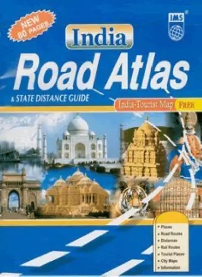 India Road Atlas: India Tourist Map,R. P. Arya, Gayathri Arya, A