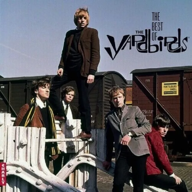 Yardbirds "Greatest Hits" Blue Translucent Vinyl Record Album, Mint (Unplayed)
