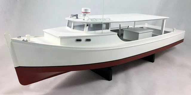 Dead Rise Boat Models WORKBOAT MODEL, HARD Top, Chesapeake Bay Deadrise Boat, For Crabbing ...
