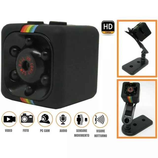 Aérienne HD Mini caméra espion Caméscope de poche Cacher l'appareil photo