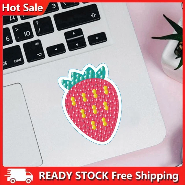 2pcs Gem Art Sticker Cartoon Pattern DIY Diamonds Art Mosaic Stickers Home Decor
