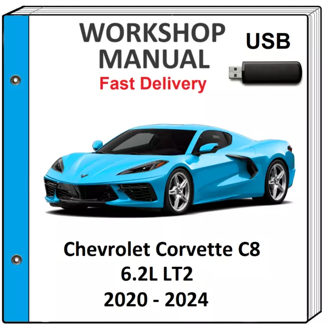 CHEVROLET CORVETTE C8 2020 2021 2022 2023 2024 Service Repair