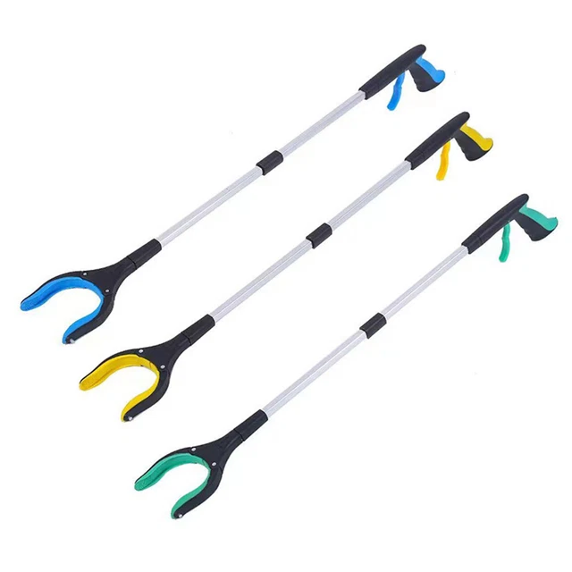 Heavy Duty Grabber Kit Industrial Pick Up Stick Hand Grip Reach Trash Reacher