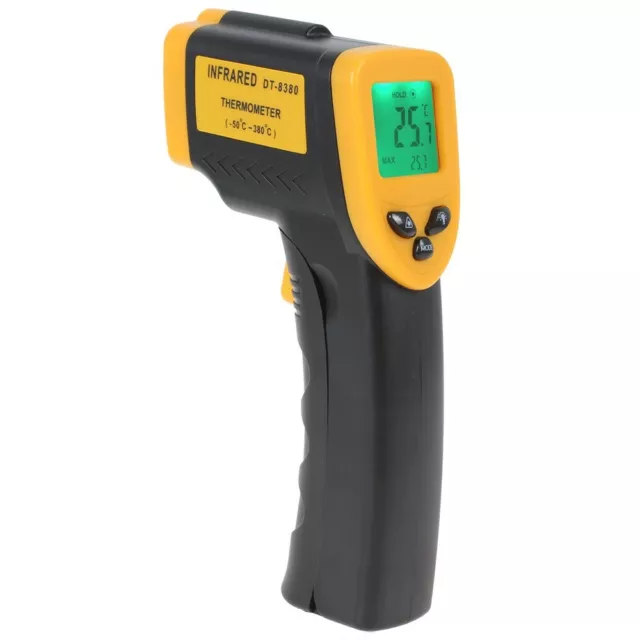 Termometro Pistola de Infrarrojos Laser Digital LCD Temperatura IR Profesional D