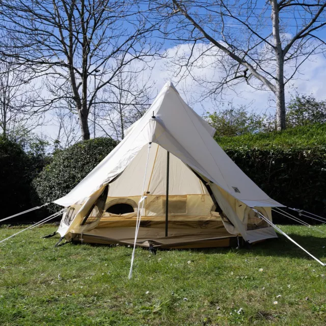 Bell tent lite Mini 2M size - Zipped in Groundsheet Small